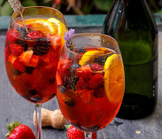 Autenticación tierra principal adoptar APEROL SPRITZ CON BERRIES | Hortifrut